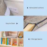 Детска етажерка, библиотека, пейка 3в1 Ginger Home-oerNd.jpeg