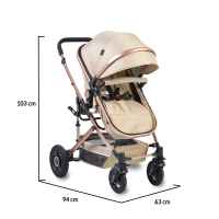 Комбинирана бебешка количка Moni Ciara, бежова-ogPuO.jpeg