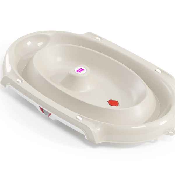 Сгъваема бебешка вана OK Baby Онда, бяла-oshH0.jpeg