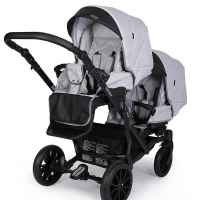 Бебешка количка за близнаци 3в1 Kunert Booster, сив-p15pt.jpeg