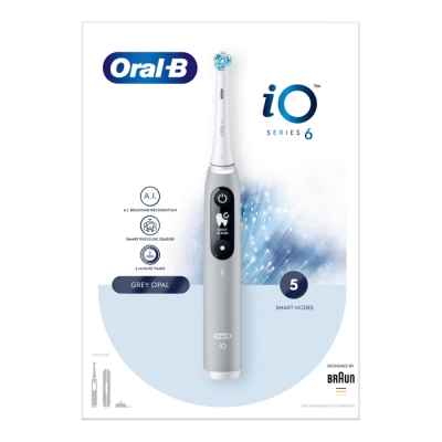 Електрическа четка за зъби Oral-B IO Series 6, сива