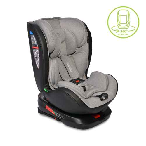 Столче за кола Lorelli Nebula i-Size 360 ISOFIX, Grey