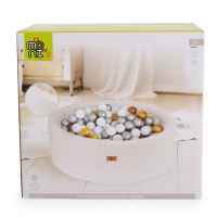 Мек басейн Moni Toys Boucle, с 200 топки розов-pDmF5.jpeg