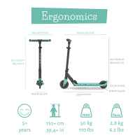 Сгъваема тротинетка Chillafish Flexxi, Mint-pGfO5.jpeg