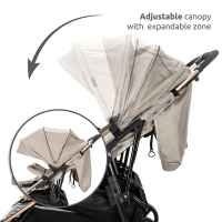 Количка за близнаци Lorelli DUO + чанта, Beige-pN31p.jpeg