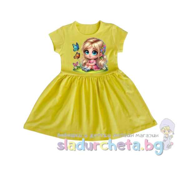 Детска рокля Светли, жълта-pOhkN.jpeg