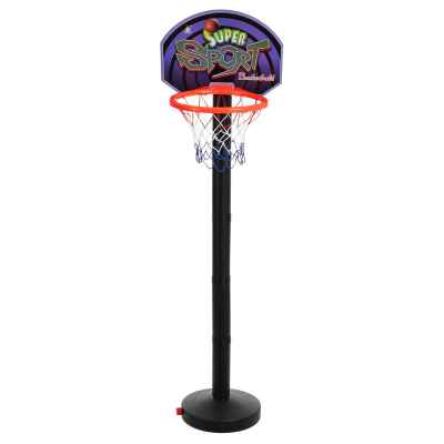 Баскетболен кош с топка и стойка Tooky Toy 127,5 см