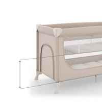 Бебешка сгъваема кошара KinderKraft LEODY UP, с аксесоари, Beige-pXDlI.jpeg