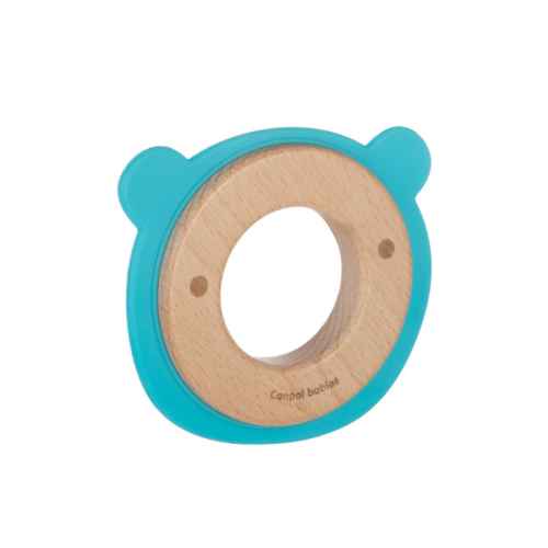 Чесалка дърво-силикон Canpol, Bear