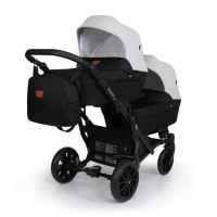 Бебешка количка за близнаци 2в1 Kunert Booster Light, крем-pcRIV.jpeg