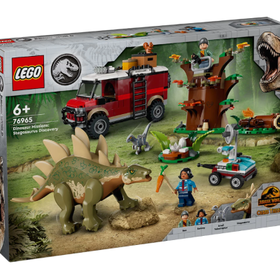 Конструктор LEGO Jurassic World Динозавърски мисии: стегозавър