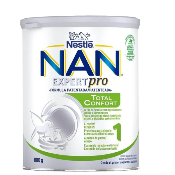 Специализирано мляко за кърмачета с леки храносмилателни проблеми Nestle NAN Expert Total Confort 1 0-6м., 800 гр.-qGQpy.png