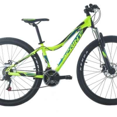 Велосипед Sprint Hunter 27.5Alloy, неоново зелен