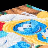 Арт комплект за диамантено изкуство Craft Buddy, Смърфиета и Татко Смърф-qL1NW.jpeg