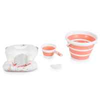 Сгъваем бебешки комплект за баня Cangaroo Balena, розов-qLwwv.jpeg