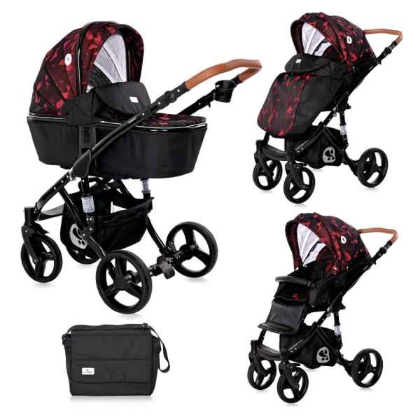 Комбинирана бебешка количка Lorelli Rimini, Ruby Red&Black РАЗПРОДАЖБА-qP3ne.jpg