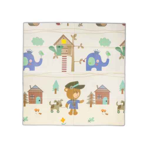 Детско килимче за игра Chipolino Bear, 142×142 см