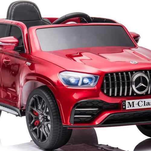 Акумулаторен джип JJ Mercedes GLE53 4x4, червен металик