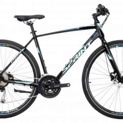 Велосипед Sprint Sintero Rigid Fork 28, черен/ син мат