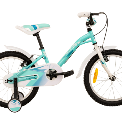 Детски велосипед Sprint Alice 18, резида с бяло