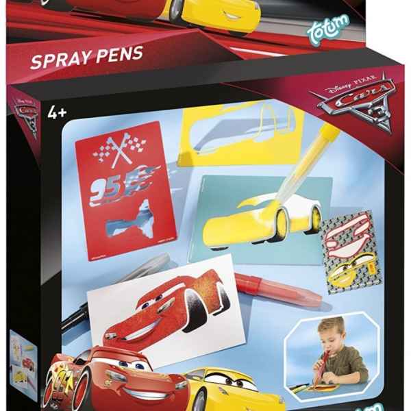 Творчески комплект Totum, Cars 3, Декорирай сам със спрей писалка-qZhR7.jpeg