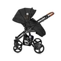 Комбинирана бебешка количка 3в1 Lorelli Rimini, Forest Green & Black-qd3qf.jpeg