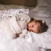 Одеяло 90х75 см Lorelli Poffy Duo, с възглавничка животинче 45х30 см, Прасковено розово-qhM4J.jpeg