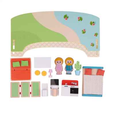 Преносима дървена къщичка Classic World