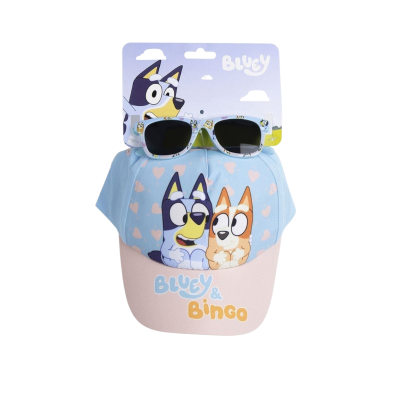 Детски слънчеви очила + шапка Sun city, Блуи