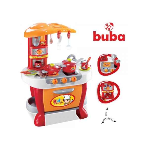 Детска кухня Buba Little Chef, Червена-r9KpZ.jpeg