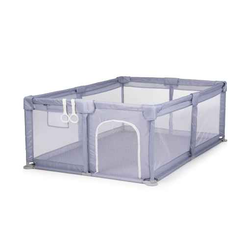 Бебешка кошара за игра Chipolino Lotus120/180 см, сива