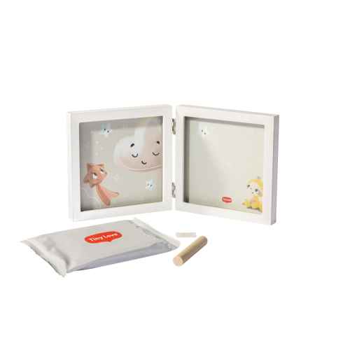 Рамка за отпечатък и снимка Tiny Love Tiny Creations, бяла 0м+