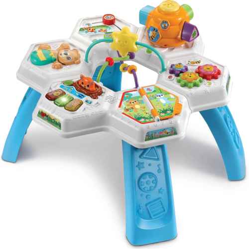Интерактивна играчка Vtech, Масичка за игра, Синя