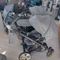 Количка за близнаци 3в1 Adbor Duo lux 3D, черно + зелено-rSTyS.jpeg