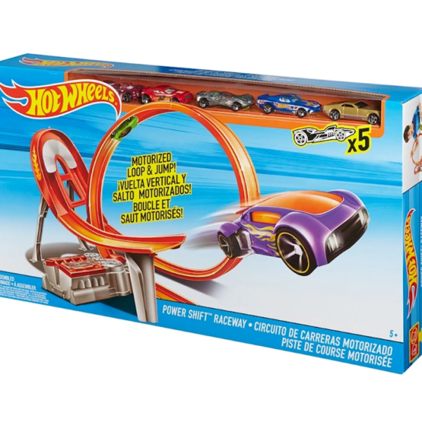 Състезателна, моторизирана писта Hot Wheels, с 5 бр. колички-rZo47.png