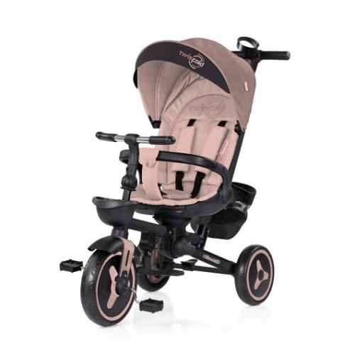Сгъваема триколка Chipolino TWISFOLD 360, розова