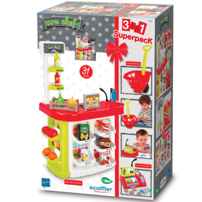 Кухня 100% chef 3 в 1 Simba toys Checkou EC