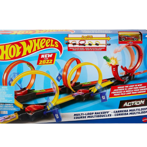 Комплект Hot Wheels, Екшън лупинг състезание