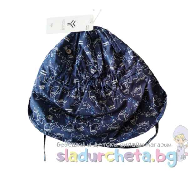 Детска шапка YoClub, тъмносиня-rmTKn.jpeg