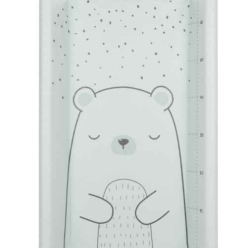 Твърда PVC подложка за повиване Kikka Boo Bear with me, Mint, 80х50см