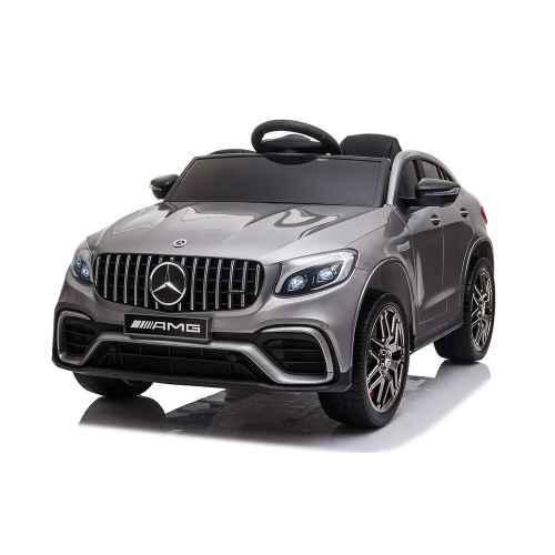 Акумулаторен джип Mercedes GLC 63 S AMG металик, сив