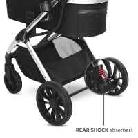 Комбинирана бебешка количка 2в1 Lorelli Glory, Black + адаптори-s0MeN.jpeg