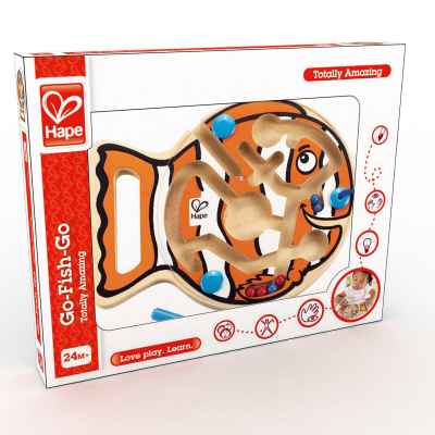 Дървена игра Hape, Риба