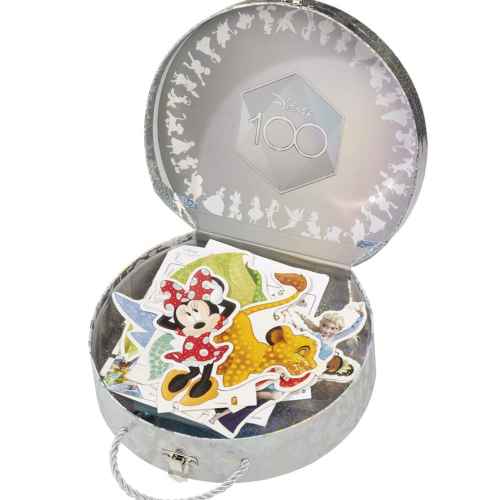 Творчески комплект Totum, Disney 100, Направи сам гривни 2 в 1 и диамантена мозайка