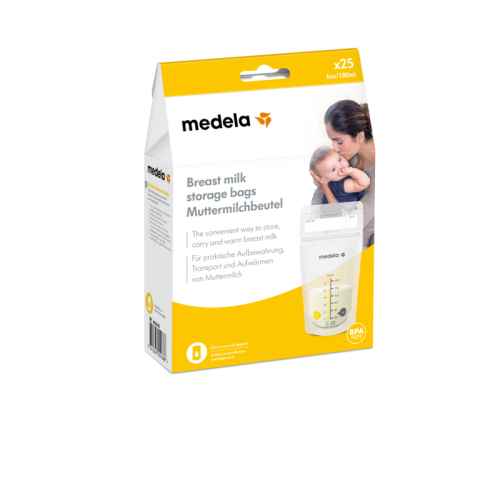 Пликчета за съхранение на кърма Medela, 25 бр.