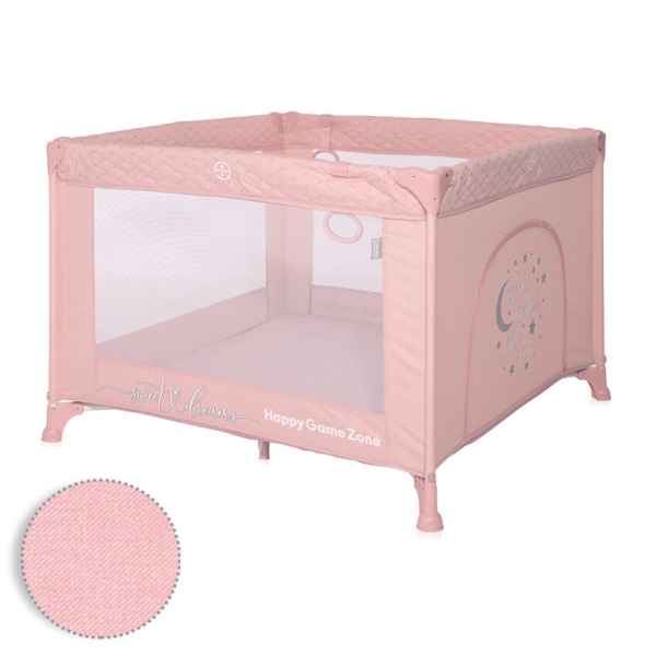 Бебешка кошара Lorelli HAPPY GAME ZONE Mellow Rose STAR РАЗПРОДАЖБА-s776j.jpg