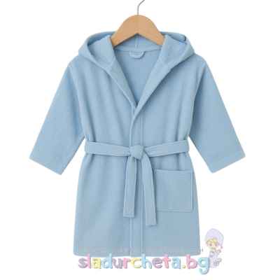 Детски халат Sunny Kids, син
