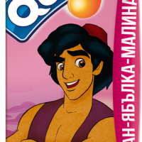 Нектар Queen's, Банан, ябълка и малина 200 мл-sAugl.png