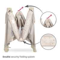 Бебешка кошара 2 нива Lorelli Carina, Blue stars-sBsUT.jpeg