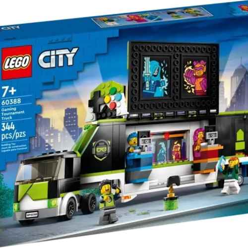 Конструктор LEGO City Камион за игрален турнир